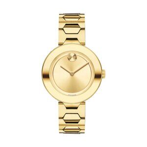 COPY - Movado Bold Quartz Yellow Gold - Stainless Steel Women's Watch 3600382 B…